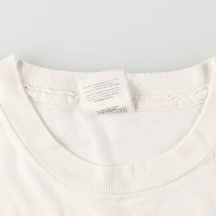 90'S Fruit of the Loom Screen Stars Premium T Printed T-shirt Men's XL Vintage cotton white type Vintage Second Hand