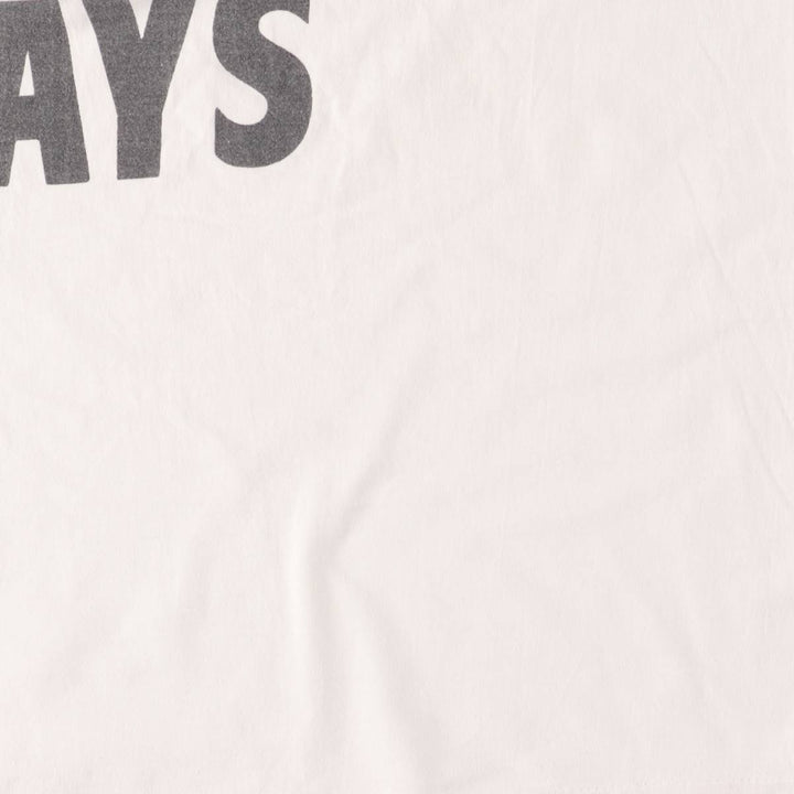 FRANKIE HOWERD Photo T-shirt, Men's L size, Vintage unclear white type Vintage Second Hand
