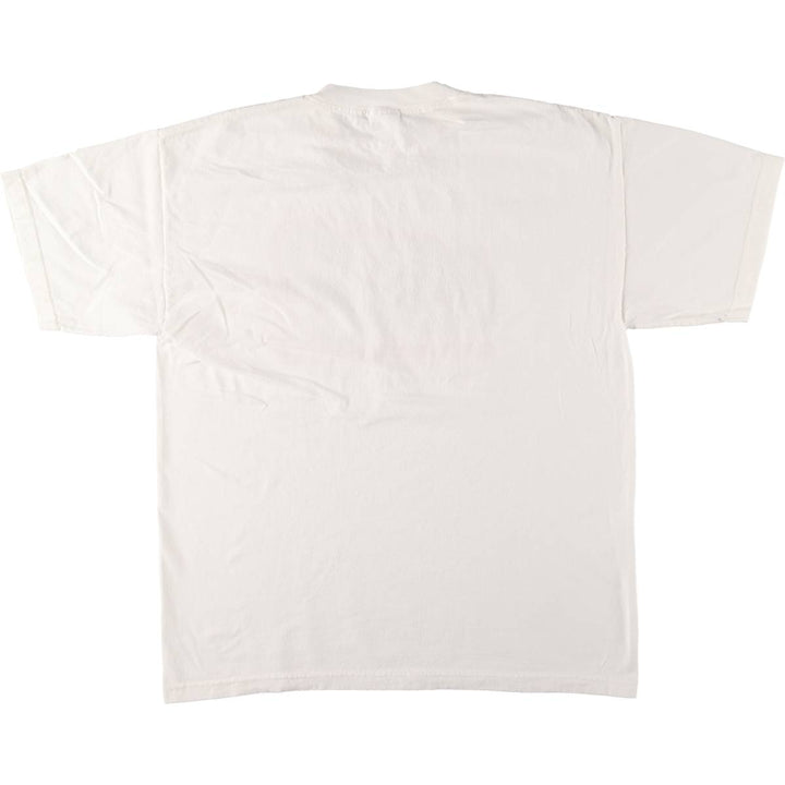 90'S MURINA message print T-shirt, made in USA, men's XL size, vintage cotton white type Vintage Second Hand