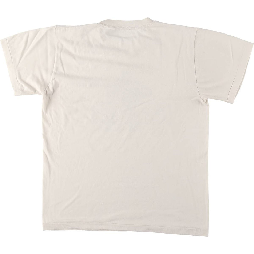 90'S JESUS CHRIST Jesus Christ Print T-shirt Men's M size Vintage unclear white type Vintage Second Hand
