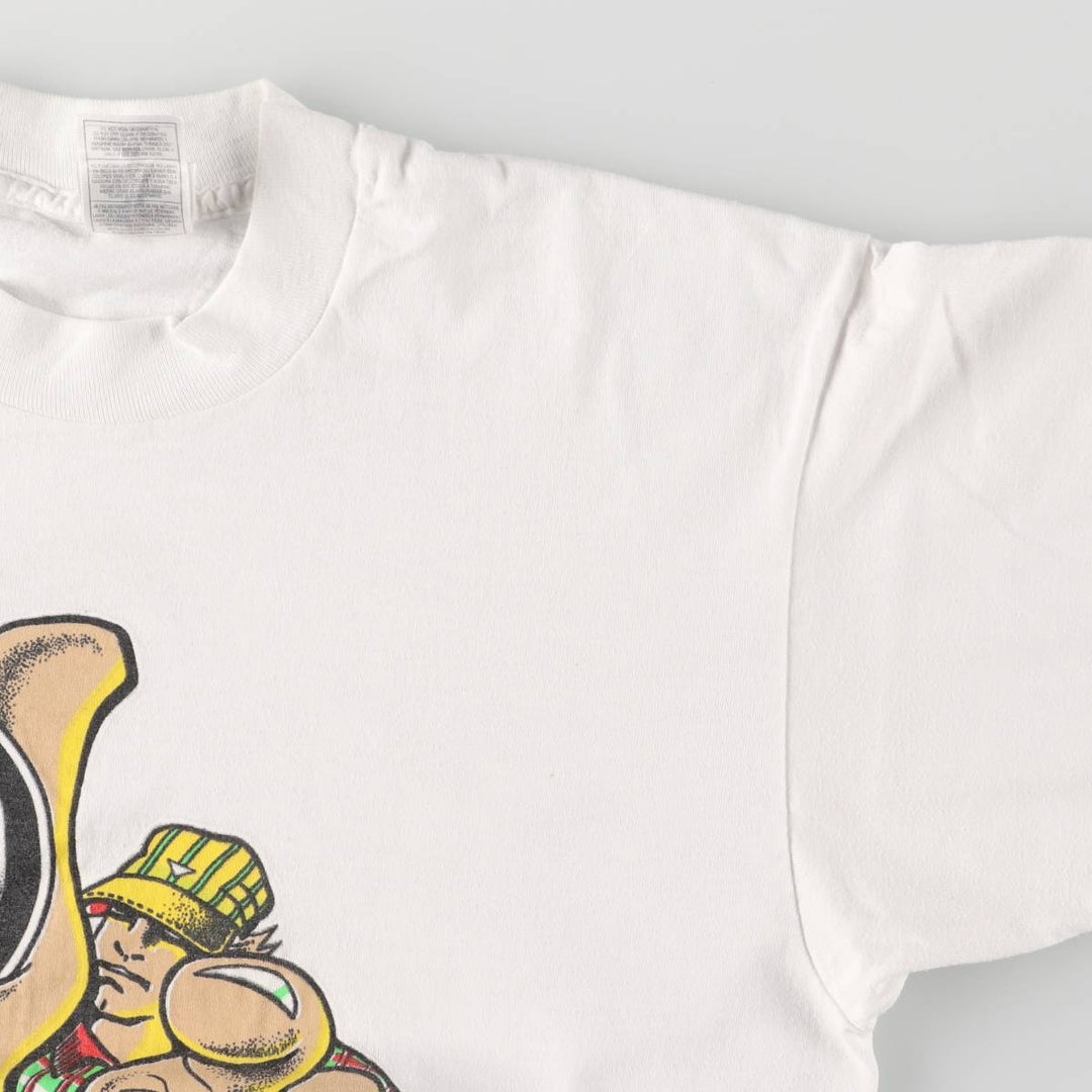 90'S Fruit of the Loom 8 Ball Pool Gangster Printed T-Shirt, Men's, Size L, Vintage cotton white type Vintage Second Hand