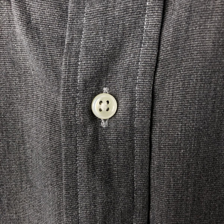 Ralph Lauren BLAKE long sleeve button down shirt, men's XL size cotton gray type Vintage Second Hand