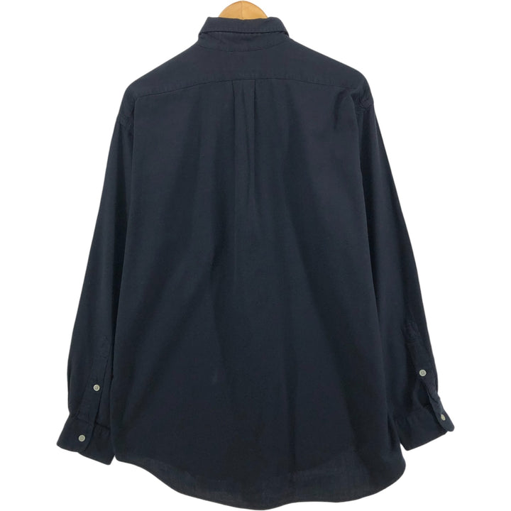 Ralph Lauren BLAKE long sleeve button down shirt, men's size L cotton black type Vintage Second Hand