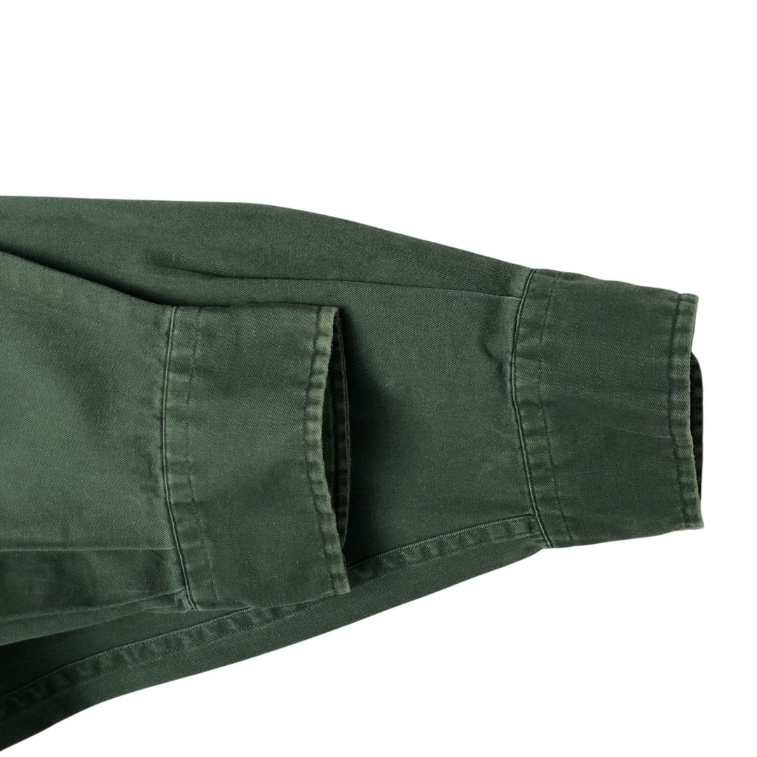 Ralph Lauren BLAKE long sleeve button down shirt, men's XL size cotton Green type dark green Vintage Second Hand
