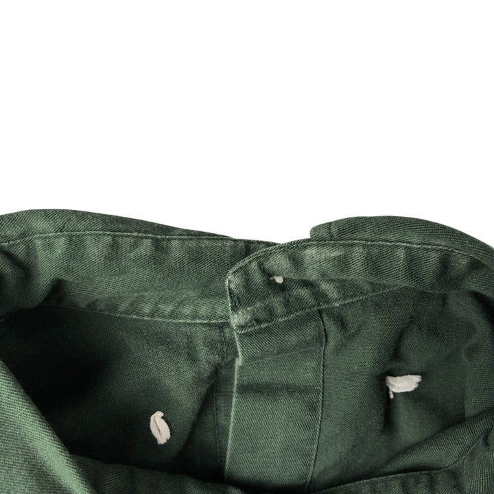 Ralph Lauren BLAKE long sleeve button down shirt, men's XL size cotton Green type dark green Vintage Second Hand