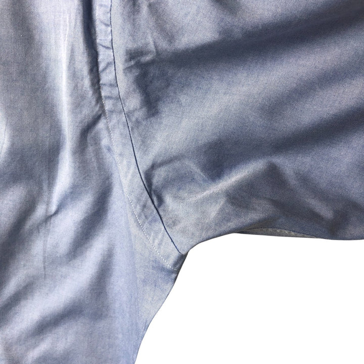 Ralph Lauren Classic Fit Long Sleeve Button Down Shirt, Men's Size L cotton Blue type light blue Vintage Second Hand