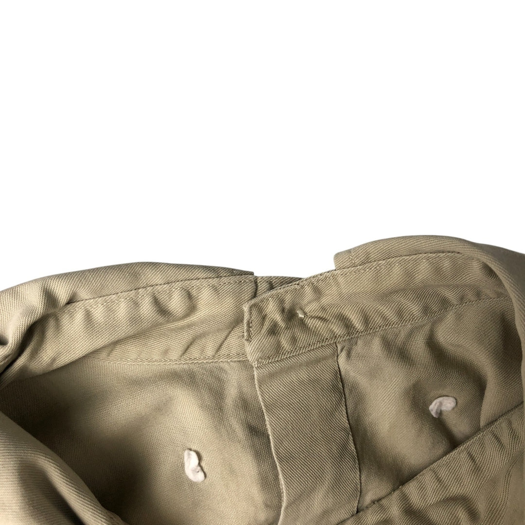 Ralph Lauren long sleeve button down shirt, men's XXL size cotton Beige type Vintage Second Hand