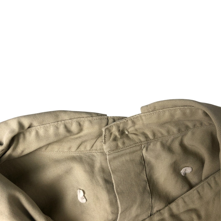 Ralph Lauren long sleeve button down shirt, men's XXL size cotton Beige type Vintage Second Hand