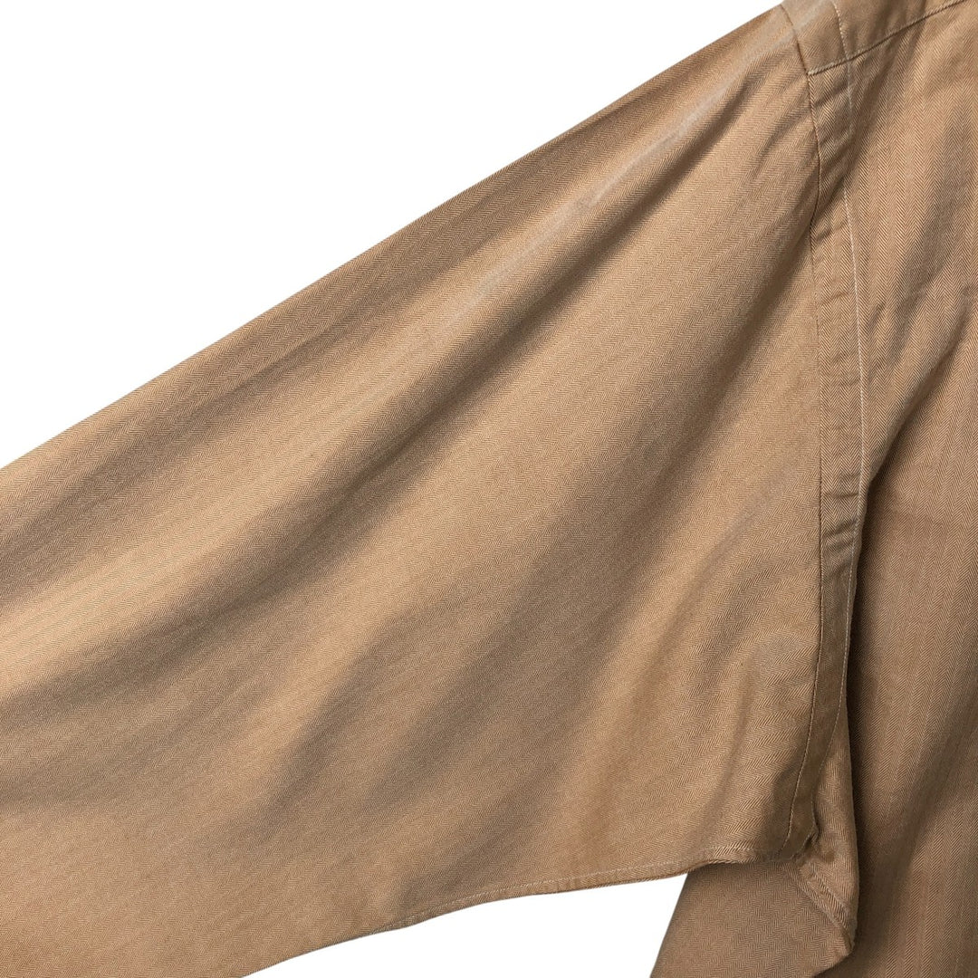 Ralph Lauren YARMOUTH long sleeve button down shirt, men's size L cotton Beige type Vintage Second Hand
