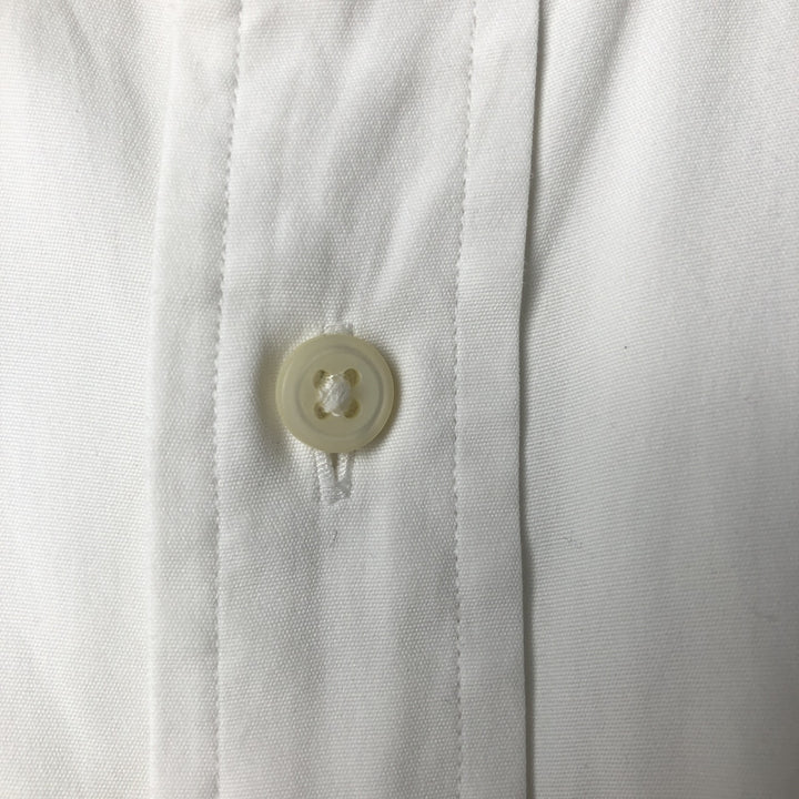 Ralph Lauren Classic Fit Long Sleeve Button Down Shirt Men's XL cotton white type Vintage Second Hand
