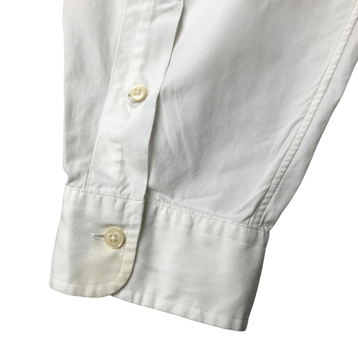 Ralph Lauren Classic Fit Long Sleeve Button Down Shirt Men's XL cotton white type Vintage Second Hand