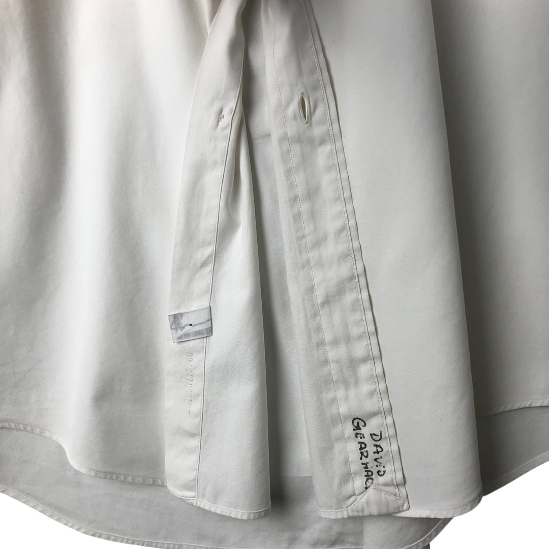 Ralph Lauren Classic Fit Long Sleeve Button Down Shirt, Men's Size L cotton white type Vintage Second Hand