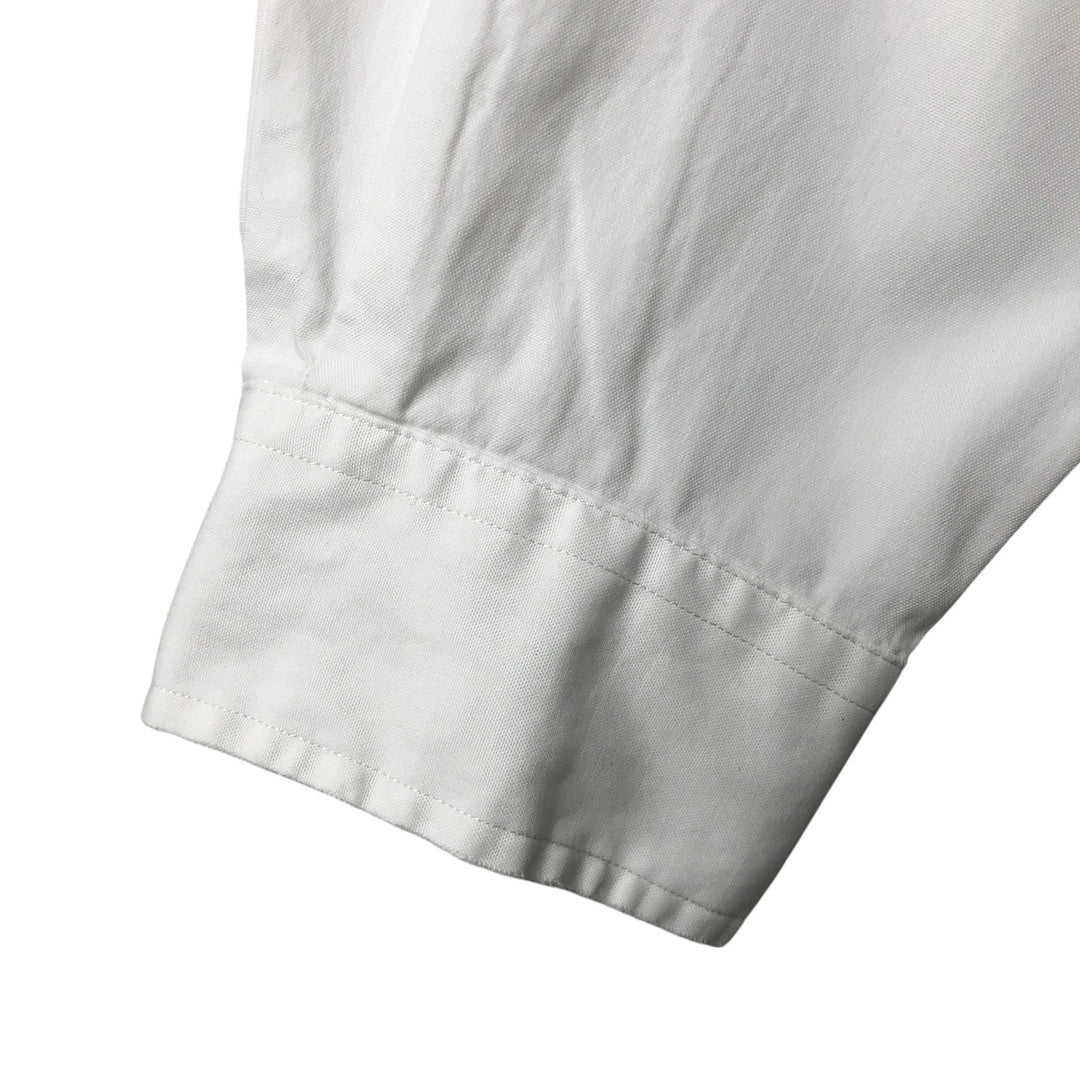 Ralph Lauren Classic Fit Long Sleeve Button Down Shirt, Men's Size L cotton white type Vintage Second Hand
