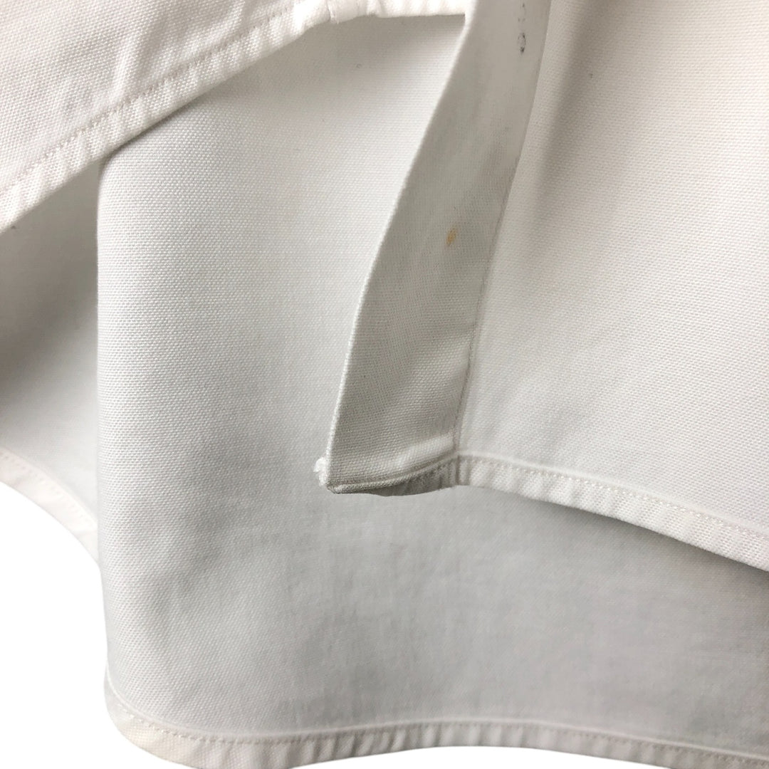 Ralph Lauren Classic Fit Long Sleeve Button Down Shirt, Men's Size L cotton white type Vintage Second Hand