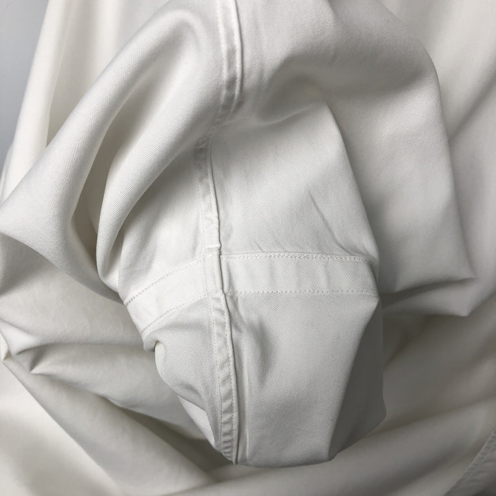 Ralph Lauren Classic Fit Long Sleeve Button Down Shirt, Men's Size L cotton white type Vintage Second Hand
