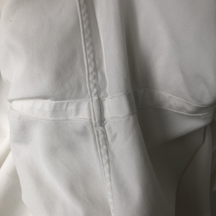 Ralph Lauren Classic Fit Long Sleeve Button Down Shirt, Men's Size L cotton white type Vintage Second Hand
