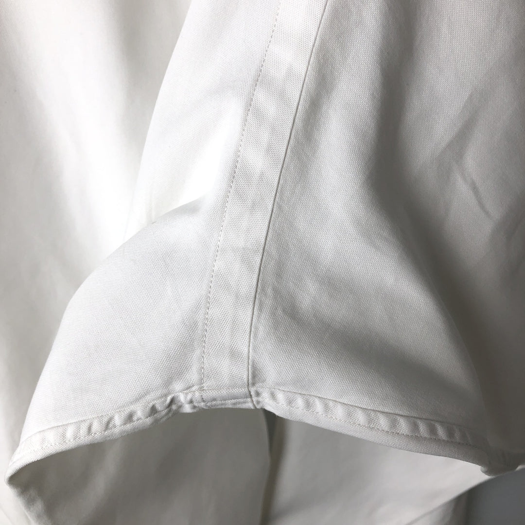 Ralph Lauren Classic Fit Long Sleeve Button Down Shirt, Men's Size L cotton white type Vintage Second Hand