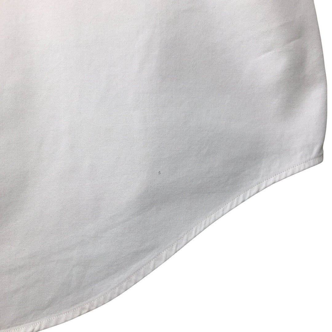 Ralph Lauren Classic Fit Long Sleeve Button Down Shirt, Men's Size L cotton white type Vintage Second Hand