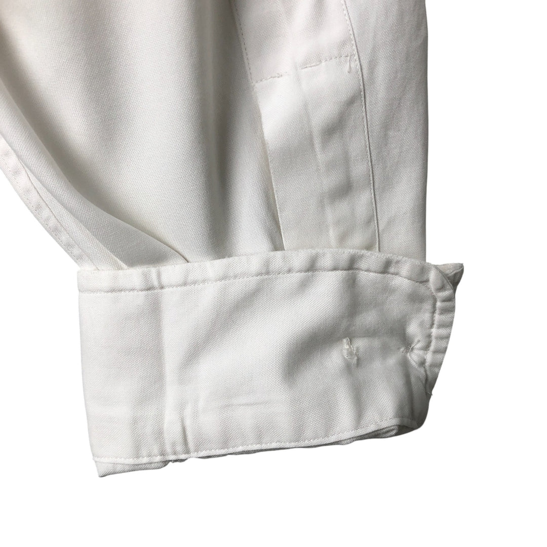 Ralph Lauren Classic Fit Long Sleeve Button Down Shirt, Men's Size L cotton white type Vintage Second Hand