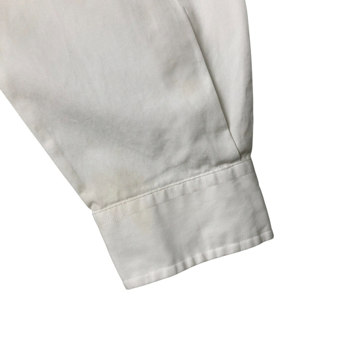 Ralph Lauren Classic Fit Long Sleeve Button Down Shirt, Men's Size L cotton white type Vintage Second Hand