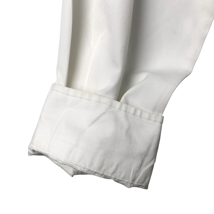 Ralph Lauren Classic Fit Long Sleeve Button Down Shirt, Men's Size L cotton white type Vintage Second Hand