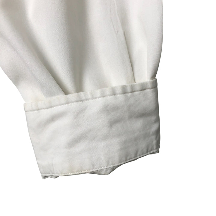 Ralph Lauren Classic Fit Long Sleeve Button Down Shirt, Men's Size L cotton white type Vintage Second Hand