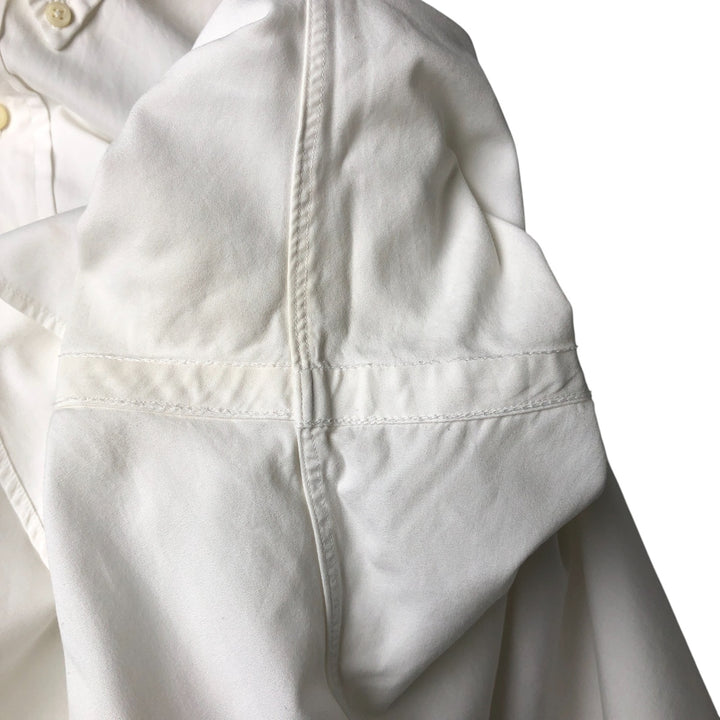 Ralph Lauren Classic Fit Long Sleeve Button Down Shirt, Men's Size L cotton white type Vintage Second Hand