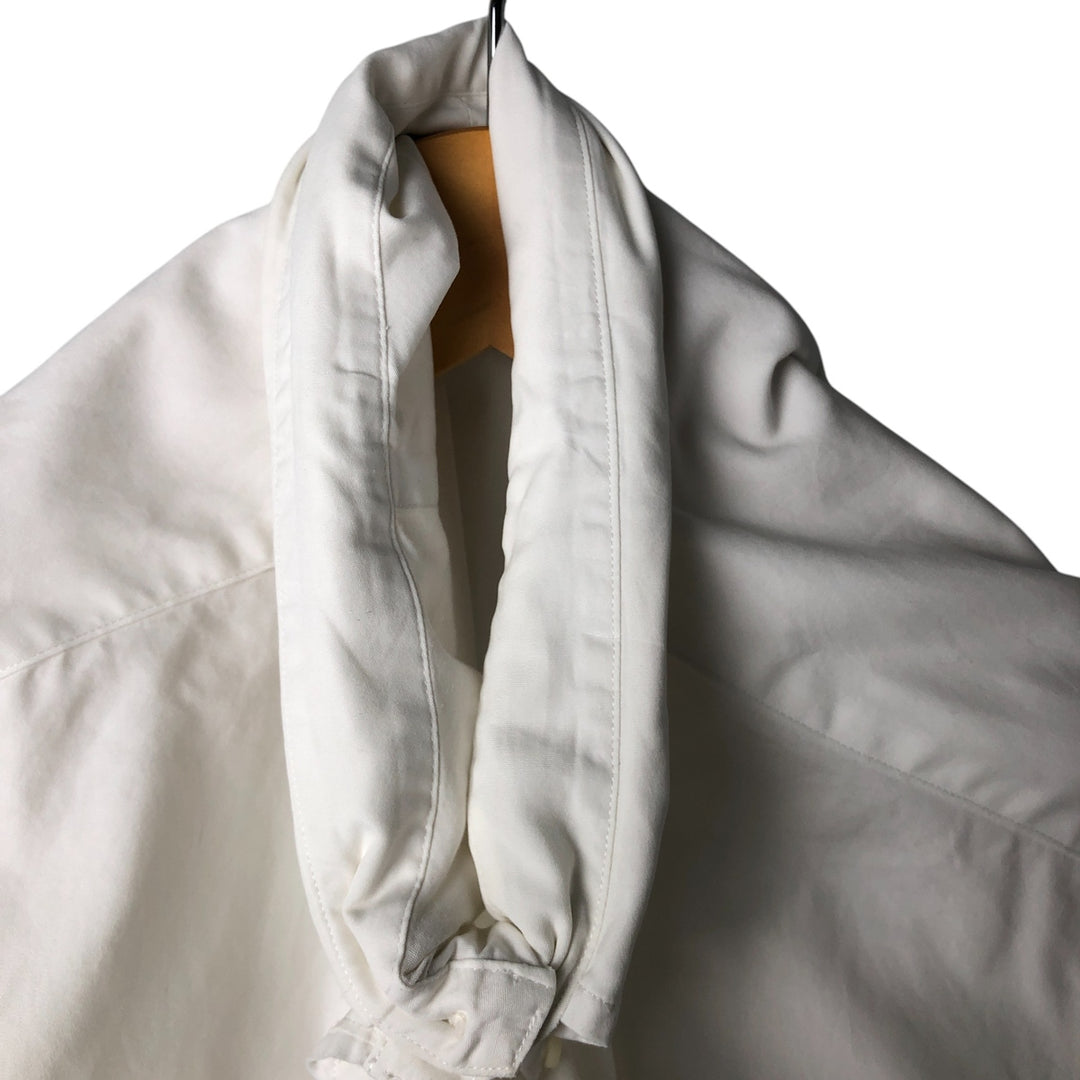Ralph Lauren Classic Fit Long Sleeve Button Down Shirt, Men's Size L cotton white type Vintage Second Hand