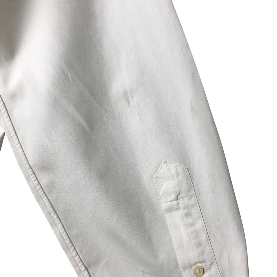 Ralph Lauren Classic Fit Long Sleeve Button Down Shirt, Men's Size L cotton white type Vintage Second Hand