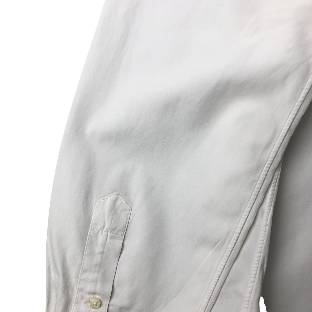 Ralph Lauren Classic Fit Long Sleeve Button Down Shirt, Men's Size L cotton white type Vintage Second Hand