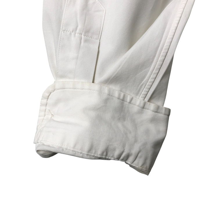 Ralph Lauren Classic Fit Long Sleeve Button Down Shirt, Men's Size L cotton white type Vintage Second Hand