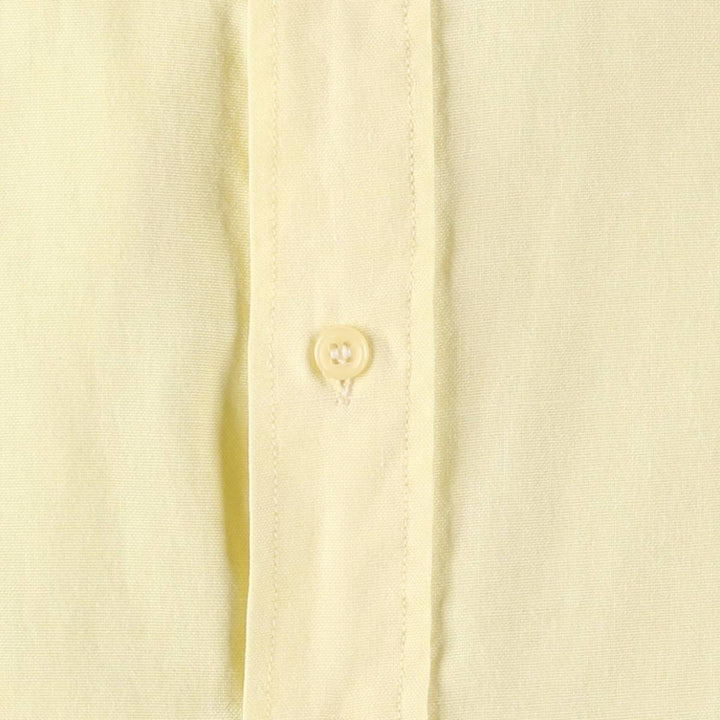 Ralph Lauren POLO by Ralph Lauren long sleeve button down shirt women's XL size cotton yellow type Vintage Second Hand