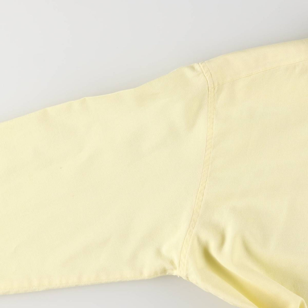 Ralph Lauren POLO by Ralph Lauren long sleeve button down shirt women's XL size cotton yellow type Vintage Second Hand