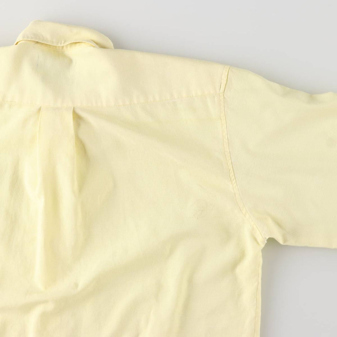 Ralph Lauren POLO by Ralph Lauren long sleeve button down shirt women's XL size cotton yellow type Vintage Second Hand