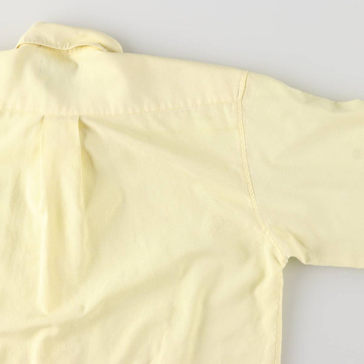 Ralph Lauren POLO by Ralph Lauren long sleeve button down shirt women's XL size cotton yellow type Vintage Second Hand