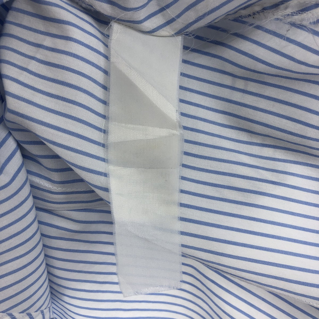 UNITED COLORS OF BENETTON Long Sleeve Striped Shirt Women's Size S unclear white type Vintage Second Hand