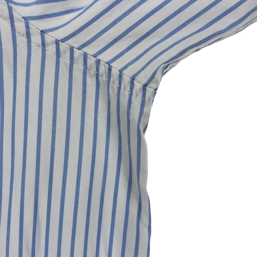 UNITED COLORS OF BENETTON Long Sleeve Striped Shirt Women's Size S unclear white type Vintage Second Hand