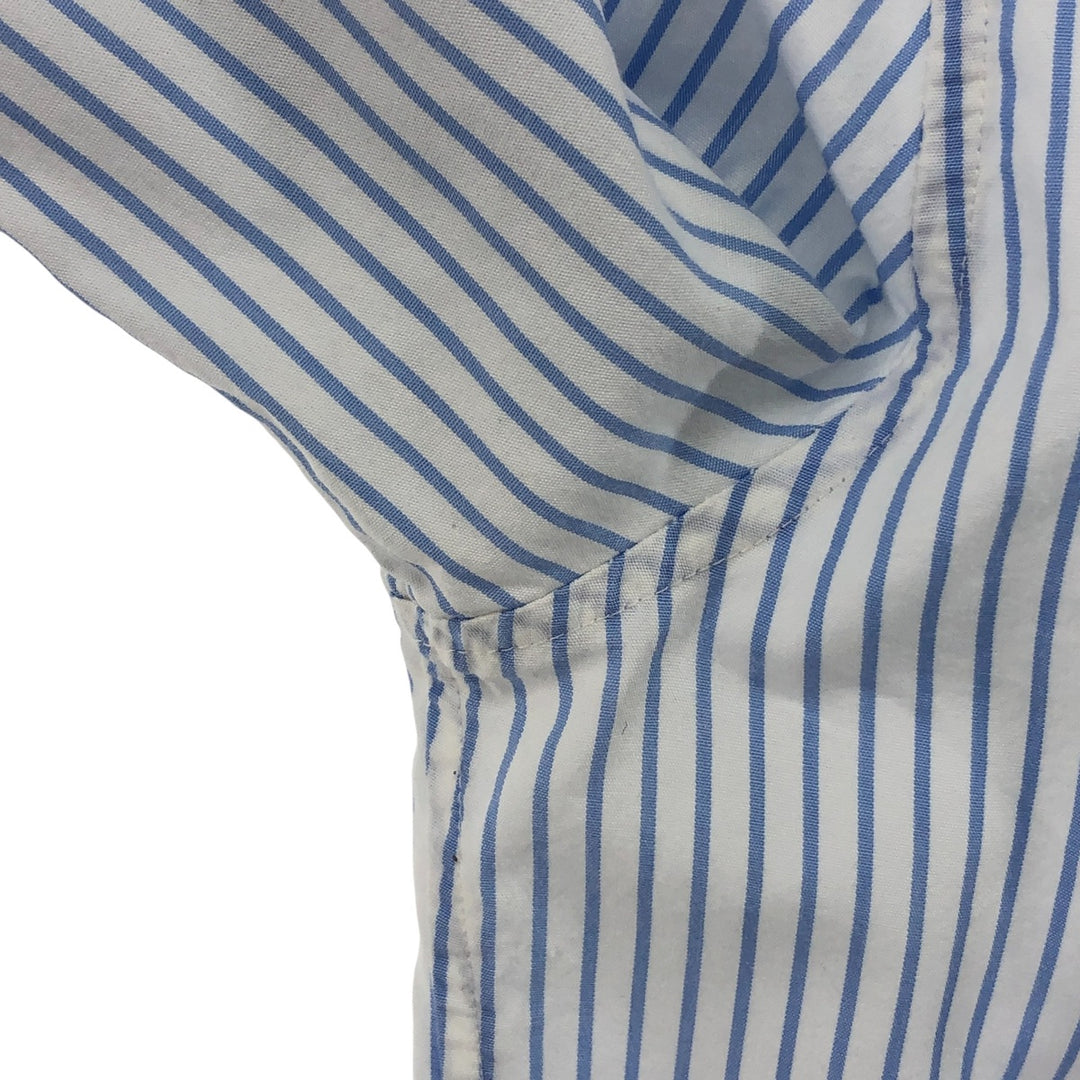UNITED COLORS OF BENETTON Long Sleeve Striped Shirt Women's Size S unclear white type Vintage Second Hand