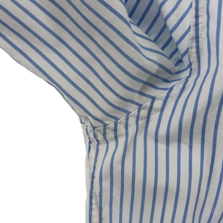 UNITED COLORS OF BENETTON Long Sleeve Striped Shirt Women's Size S unclear white type Vintage Second Hand