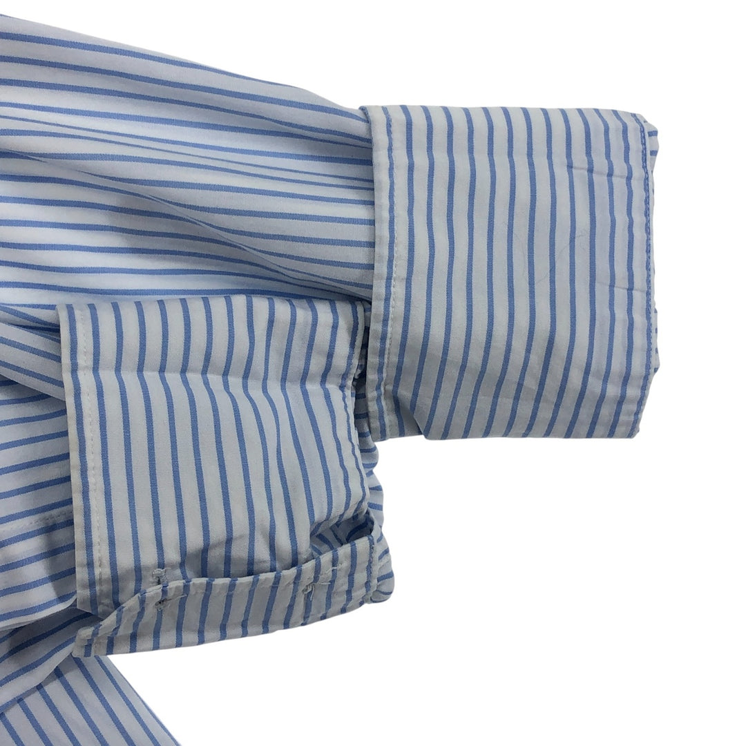 UNITED COLORS OF BENETTON Long Sleeve Striped Shirt Women's Size S unclear white type Vintage Second Hand
