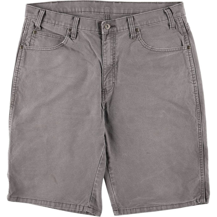 Dickies Duck Painter Shorts, Half Pants, Men's, W38 equivalent cotton gray type Vintage Second Hand