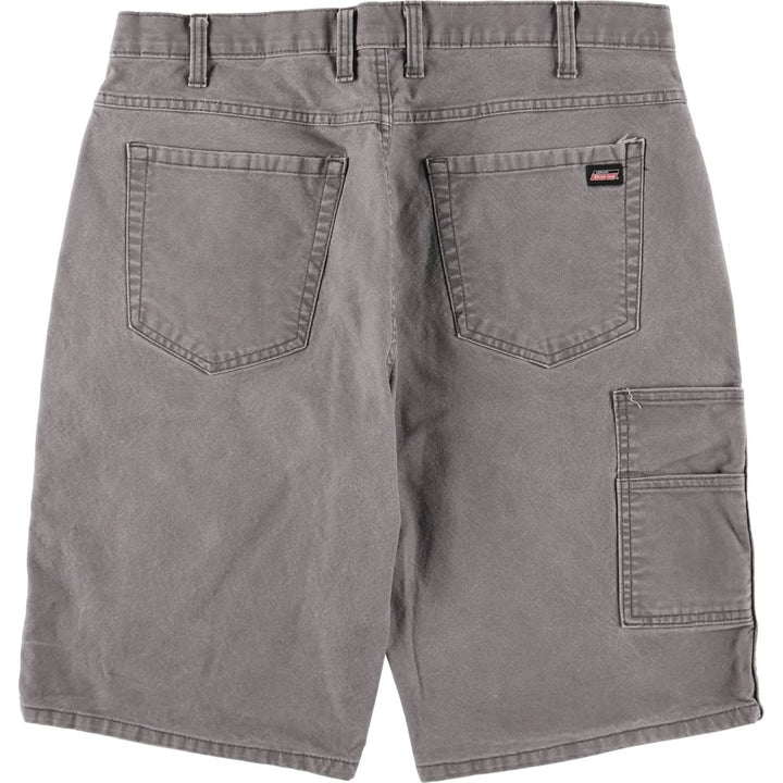 Dickies Duck Painter Shorts, Half Pants, Men's, W38 equivalent cotton gray type Vintage Second Hand