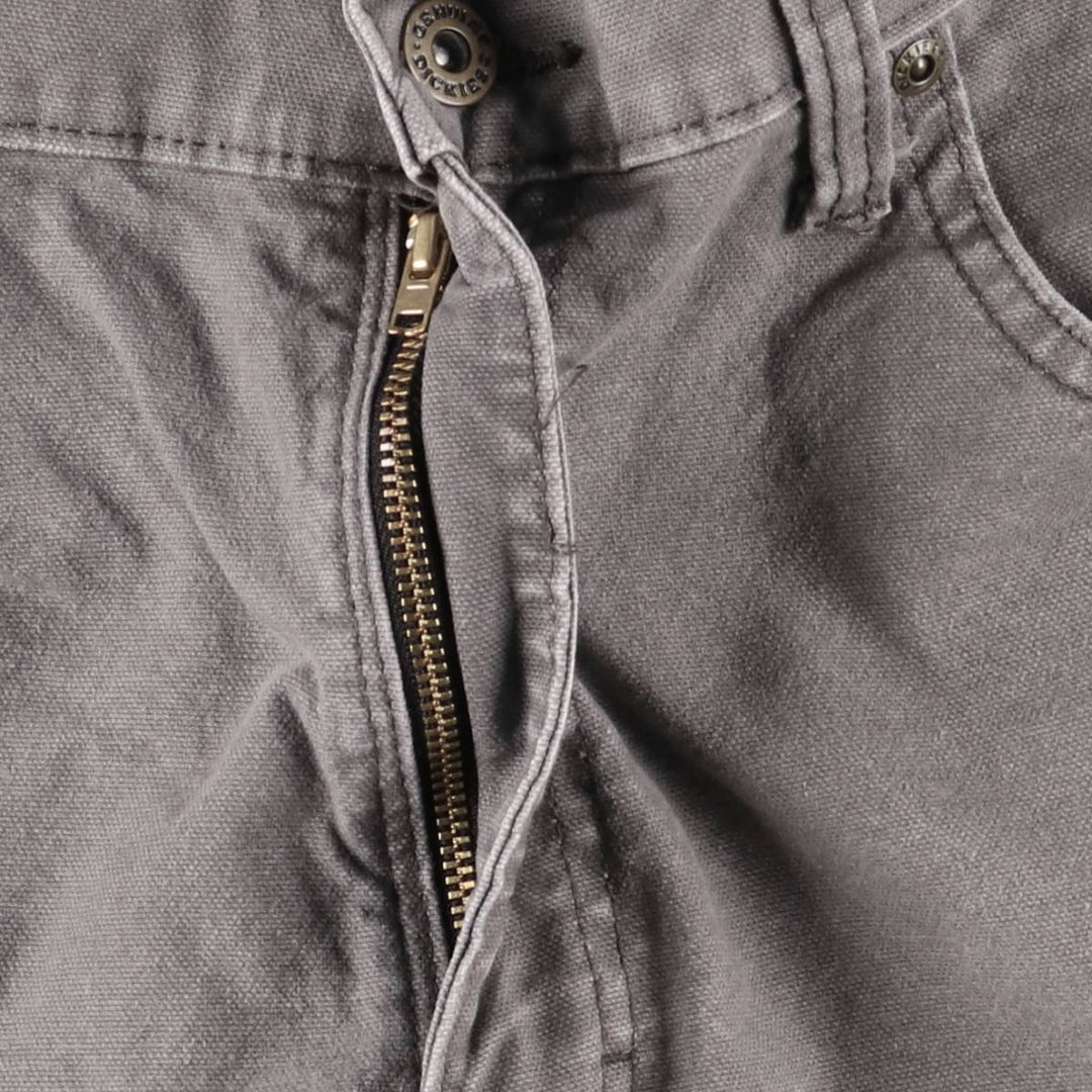 Dickies Duck Painter Shorts, Half Pants, Men's, W38 equivalent cotton gray type Vintage Second Hand