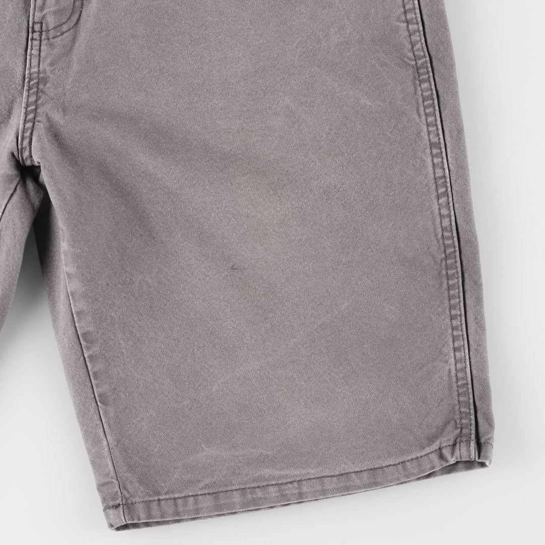 Dickies Duck Painter Shorts, Half Pants, Men's, W38 equivalent cotton gray type Vintage Second Hand