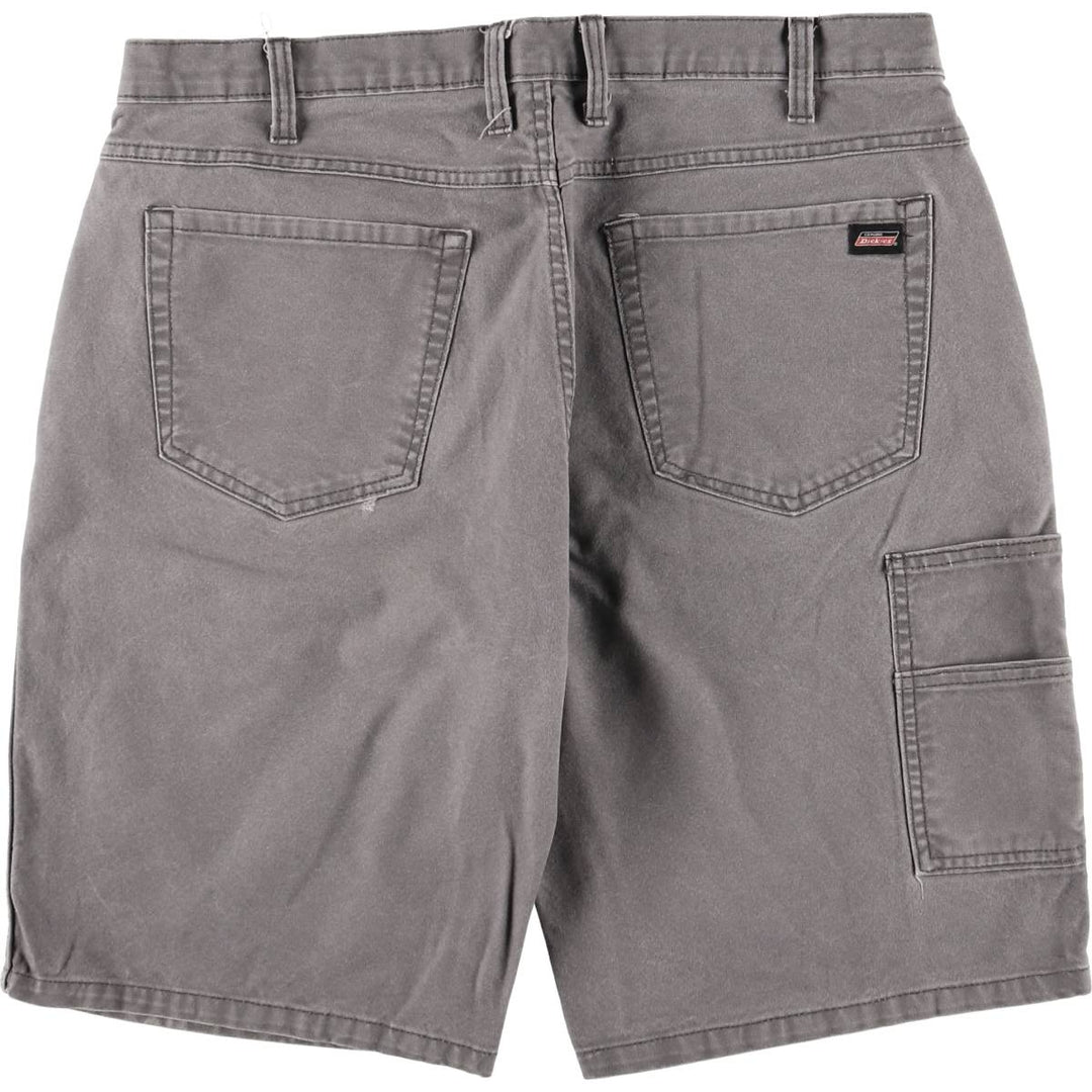 Dickies Duck Painter Shorts, Half Pants, Men's, W38 equivalent cotton gray type Vintage Second Hand