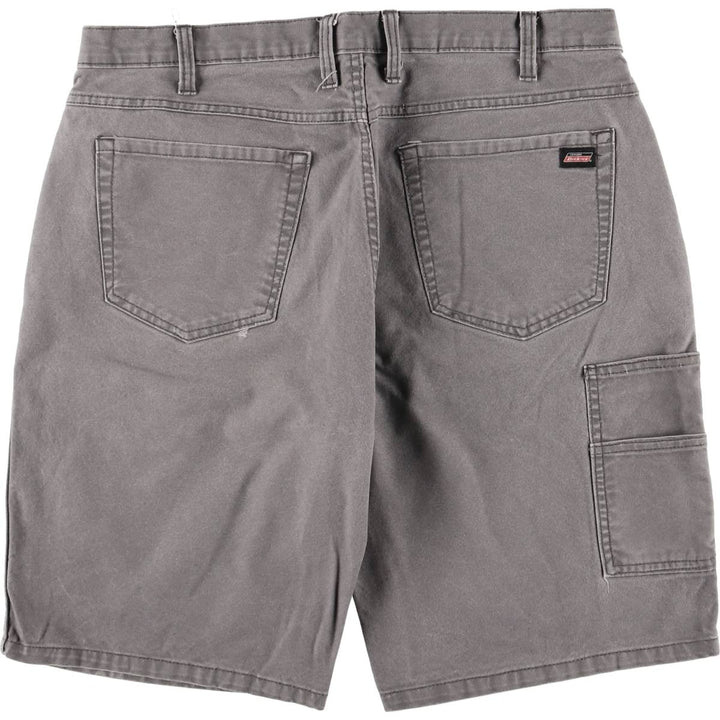 Dickies Duck Painter Shorts, Half Pants, Men's, W38 equivalent cotton gray type Vintage Second Hand