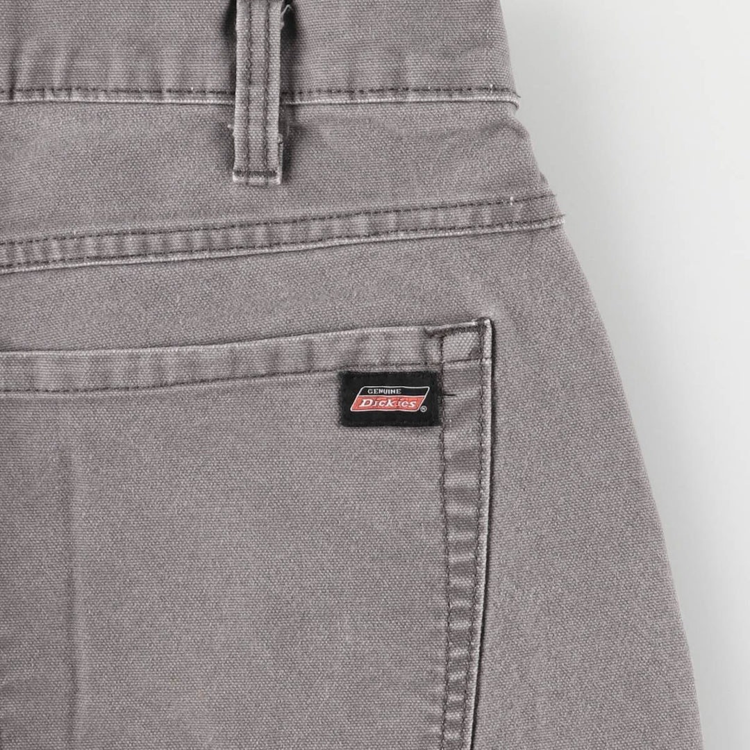 Dickies Duck Painter Shorts, Half Pants, Men's, W38 equivalent cotton gray type Vintage Second Hand