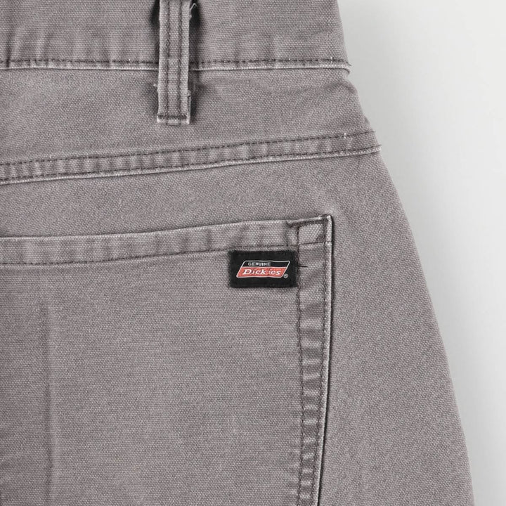 Dickies Duck Painter Shorts, Half Pants, Men's, W38 equivalent cotton gray type Vintage Second Hand