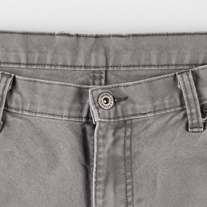 Dickies Duck Painter Shorts, Half Pants, Men's, W38 equivalent cotton gray type Vintage Second Hand