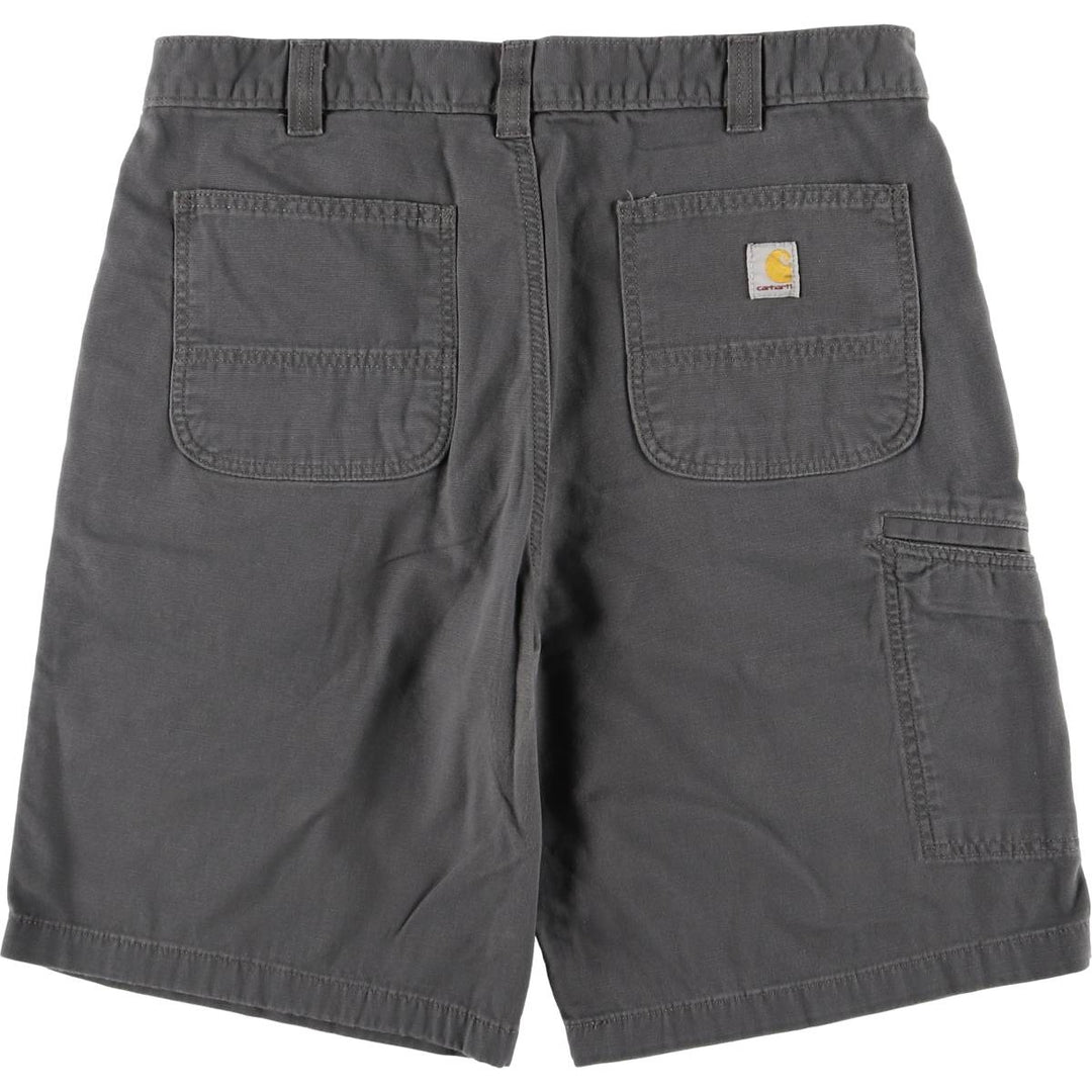 Carhartt Relaxed Fit Duck Painter Shorts, Men's W37 cotton gray type Vintage Second Hand